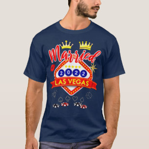 Camiseta Despedida de soltero en Vegas Casado en Vegas Novi