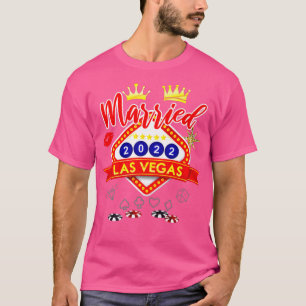 Camiseta Despedida de soltero en Vegas Casado en Vegas Novi