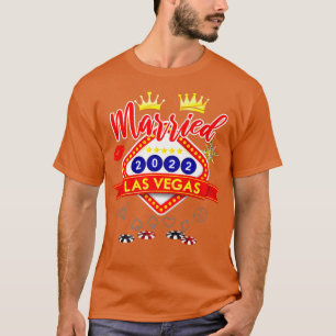 Camiseta Despedida de soltero en Vegas Casados en Vegas Nov