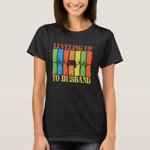 Camiseta Despedida de soltero Gamer Hombres Subiendo a Espo