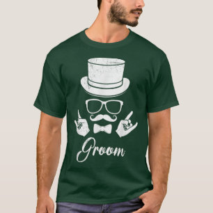 Camiseta Despedida de soltero hombres novio boda 