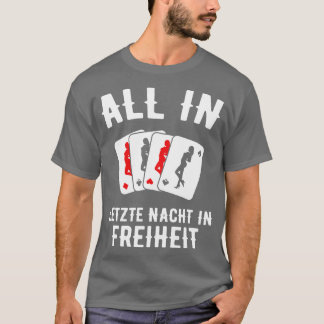 Camiseta Despedida de soltero Jga Men Men Novio Festejo 3