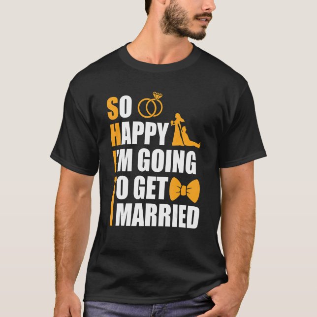 Camiseta Despedida de soltero marido boda novio 1 (Anverso)