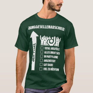 Camiseta Despedida de soltero nivel 2
