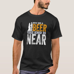 Camiseta Despedida de Soltero Novio Cómprame una Cerveza El