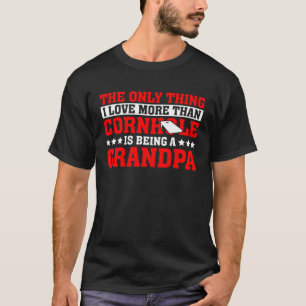 Camiseta Despedir el juego del agujero de maíz Toss para el