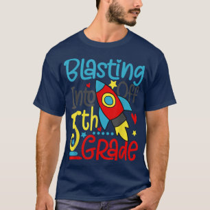 Camiseta Despegando al quinto grado de vuelta al espacio es