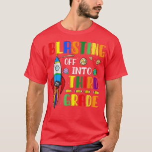 Camiseta Despegando en Grado Funny de Tercer Grado de vuelt