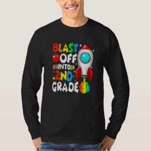 Camiseta Despegue al 2do Grado Regreso a la Escuela Primer