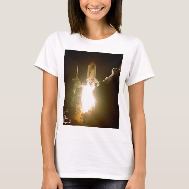 CAMISETA DESPEGUE DEL TRANSBORDADOR ESPACIAL (Anverso)
