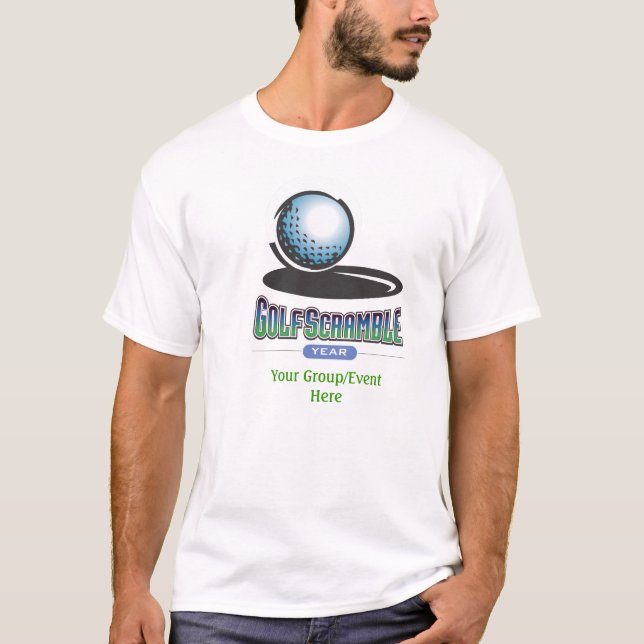 Camiseta Despegue en tiempo mínimo del golf (Anverso)