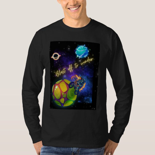 Camiseta Despegue hacia la maravilla (Anverso)