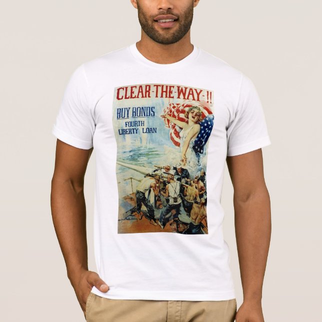 Camiseta ¡Despeja El Camino! ~ Comprar bonos (Anverso)