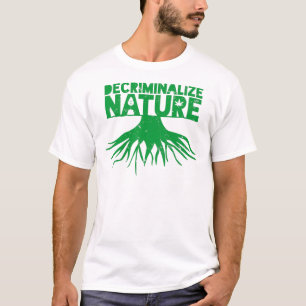Camiseta Despenalizar las plantas de recuperación de apoyo 