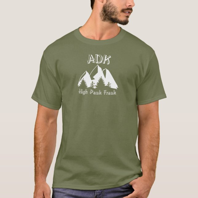 Camiseta Desperdicio máximo de Adirondack (Anverso)