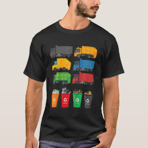 Camiseta Desperdicios de basura Separ el día del reciclaje