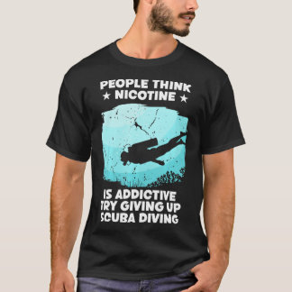 Camiseta Desperdicios de buceo libre Scuba Diver Ocean