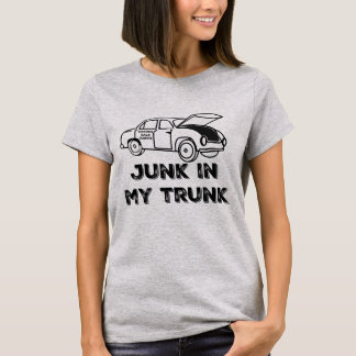 Camiseta Desperdicios del drogadicto de la venta de garaje