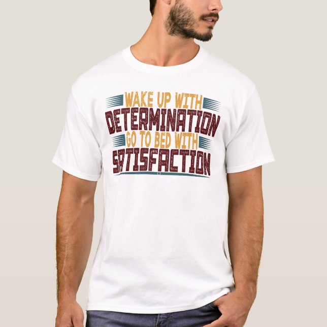 Camiseta Despertar con determinación (Anverso)