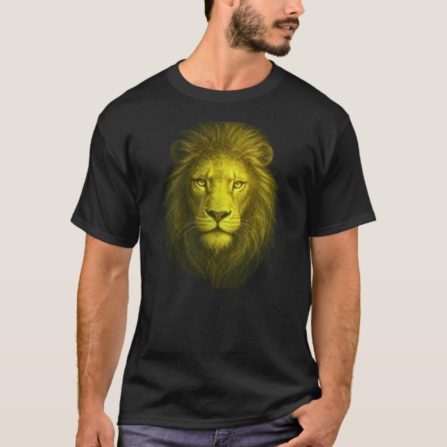 Camiseta Despertar del León Espiritual • Poder Interior e I (Anverso)