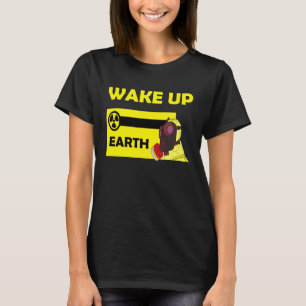 Camiseta Despertar el peligro biológico global preparar los