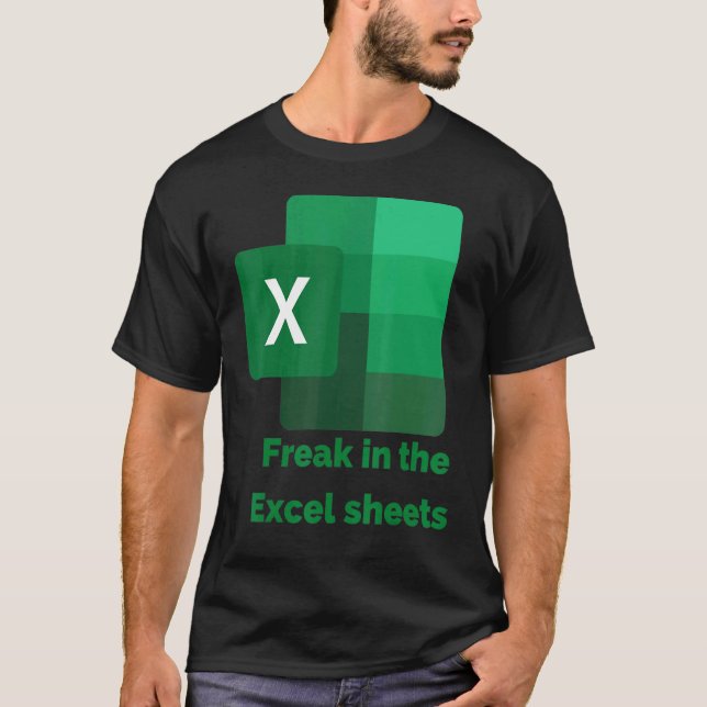 Camiseta Despertar En Las Hojas De Excel 2 (Anverso)