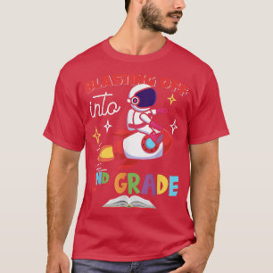 Camiseta Despertar en segundo grado de vuelta a la escuela 