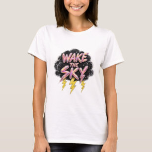 Camiseta Despertar la tormenta eléctrica del cielo