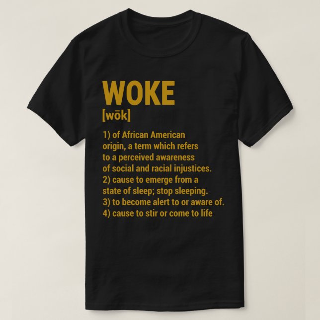 Camiseta Despertar significa 4 (Diseño del anverso)