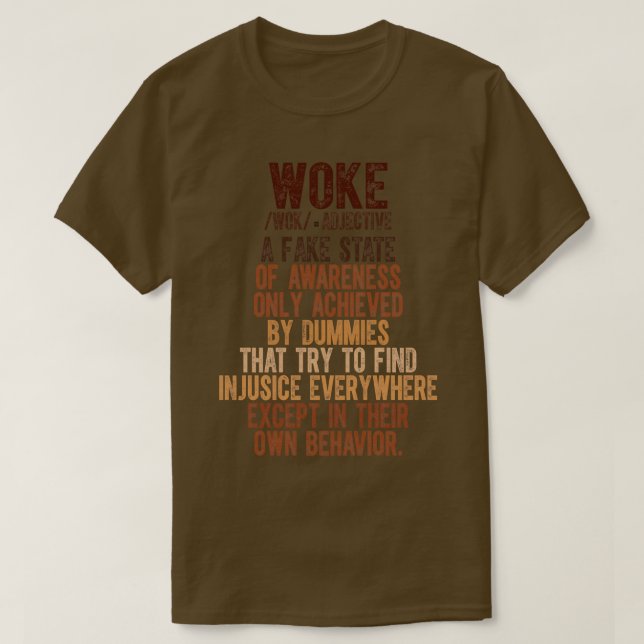 Camiseta Despertar significa 6 (Diseño del anverso)