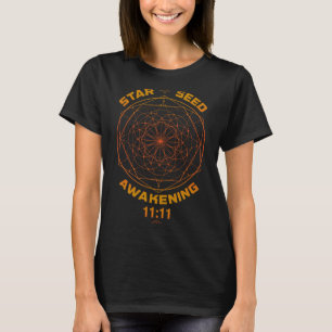 Camiseta Despertar Starseed 1111 Geometría Sagrada 