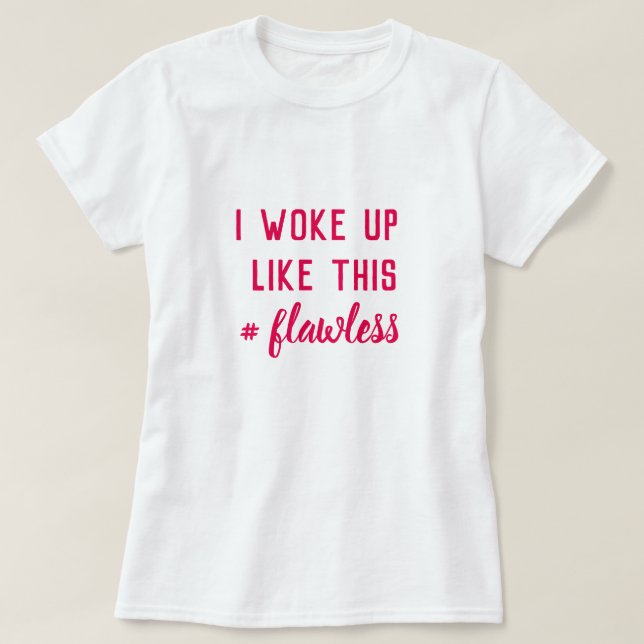 CAMISETA DESPERTÉ ASÍ (Diseño del anverso)