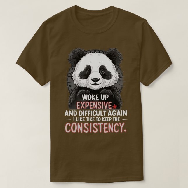 Camiseta desperté caro y difícil de nuevo me gusta ke (Diseño del anverso)