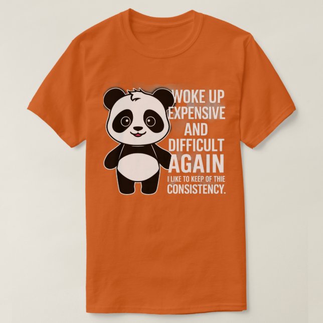 Camiseta desperté caro y difícil de nuevo me gusta ke (Diseño del anverso)