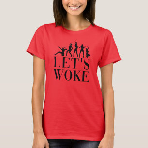 Camiseta Despertemos en blanco o negro
