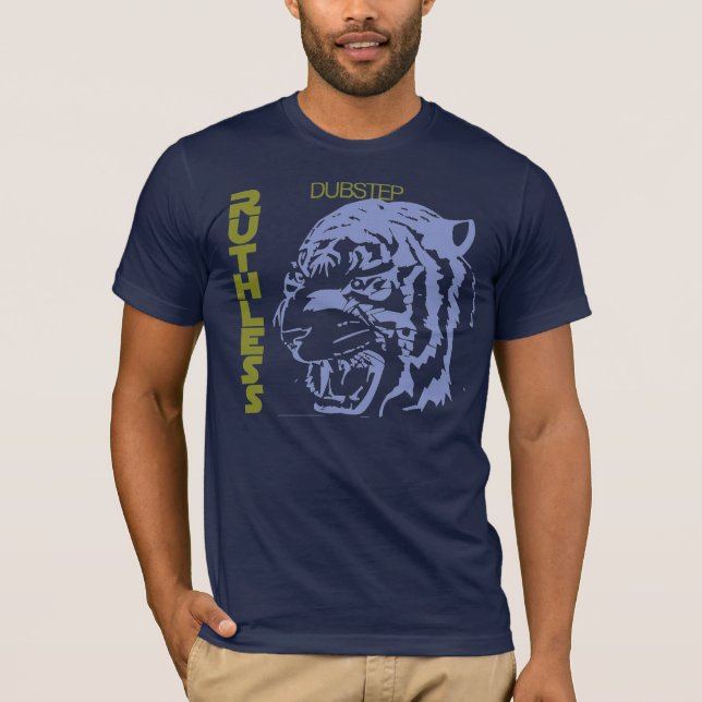 Camiseta despiadada de Dubstep (Anverso)