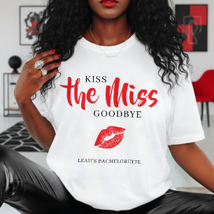 Camiseta Despídete de la señorita con esta divertida camise