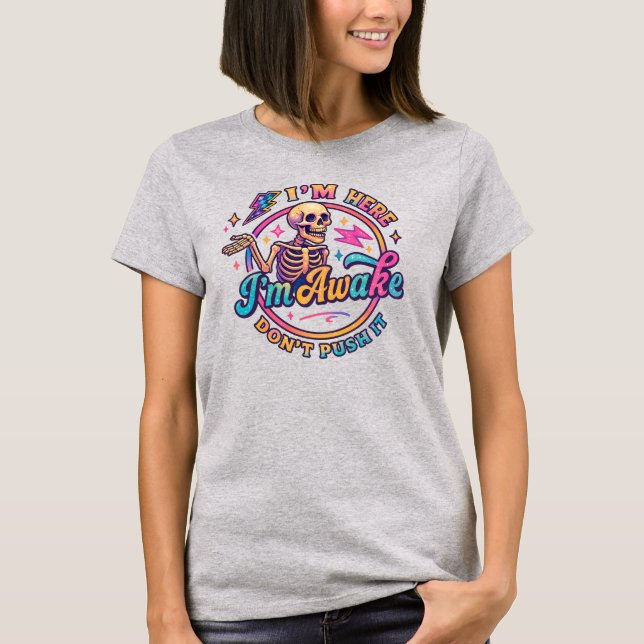 Camiseta Despierta (Anverso)