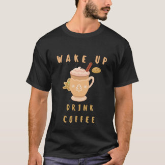 Camiseta Despierta con café