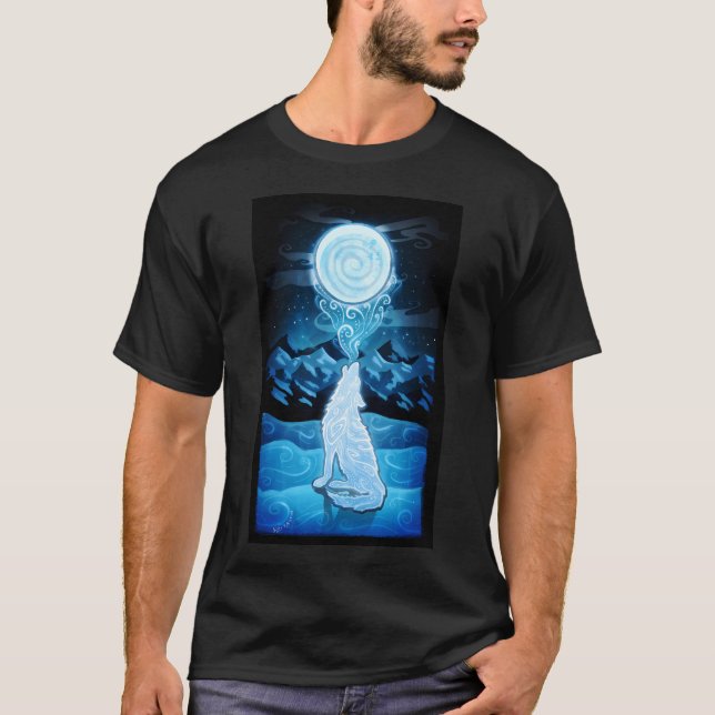 Camiseta Despierta El Lobo Blanco (Anverso)