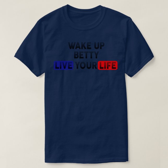 Camiseta Despierta Mejor Tu Vida (Diseño del anverso)
