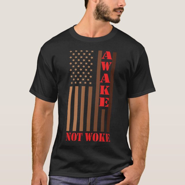 Camiseta Despierta No Despertar Anti Censura Cancelar Cultu (Anverso)