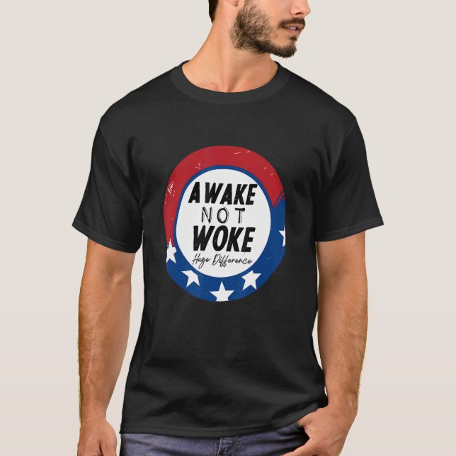 Camiseta Despierta Pero No Despertó Apoyo Político Durmient (Anverso)