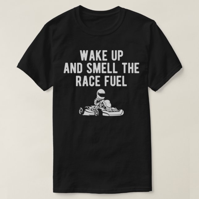 Camiseta Despierta Y Huele El Combustible De La Raza Vamos  (Diseño del anverso)