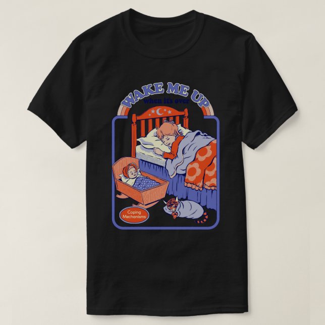 Camiseta Despiértame (Diseño del anverso)