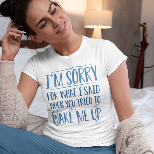 Camiseta Despiértame