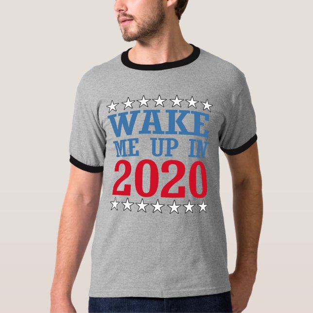 Camiseta Despiérteme en 2020 -- Diseño del Anti-Triunfo - - (Anverso)