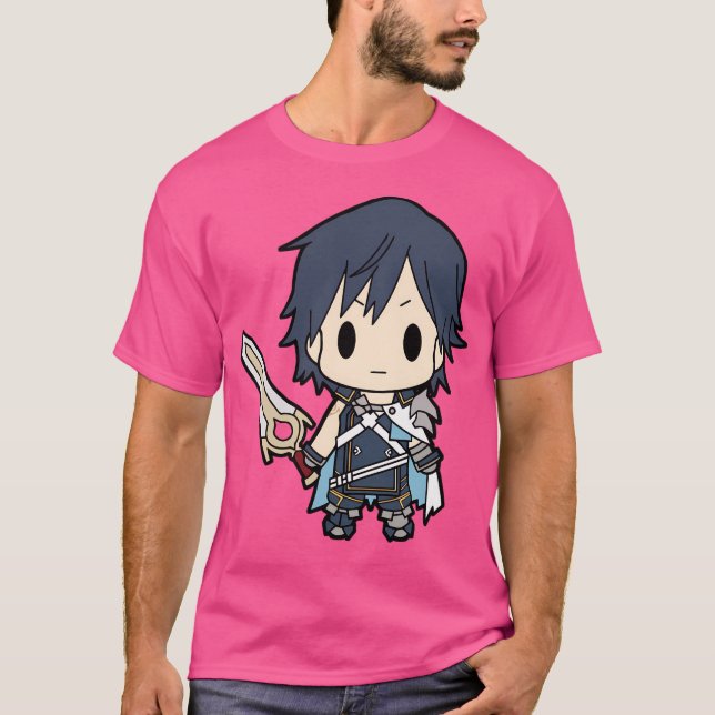 Camiseta Despierto Emblema despidiendo a Chrom (Anverso)