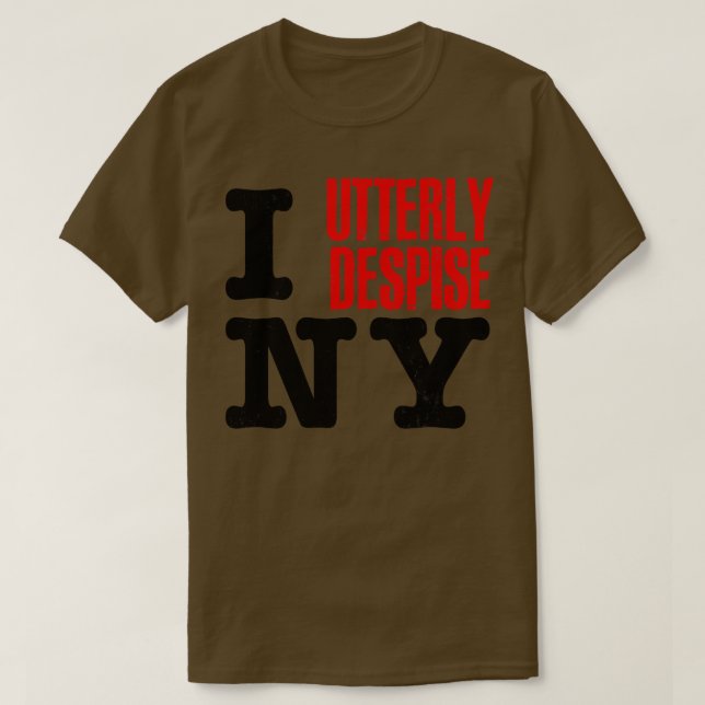 Camiseta Despierto totalmente de Nueva York (Diseño del anverso)