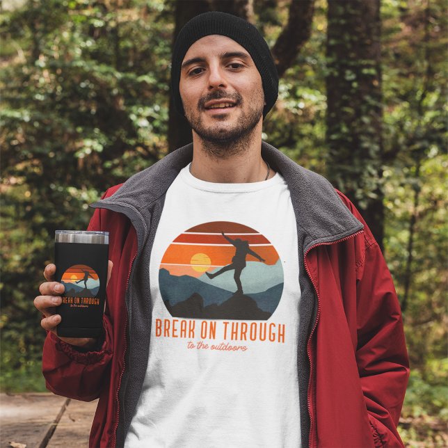 Camiseta Desplácese Hasta El Exterior (Subido por el creador)